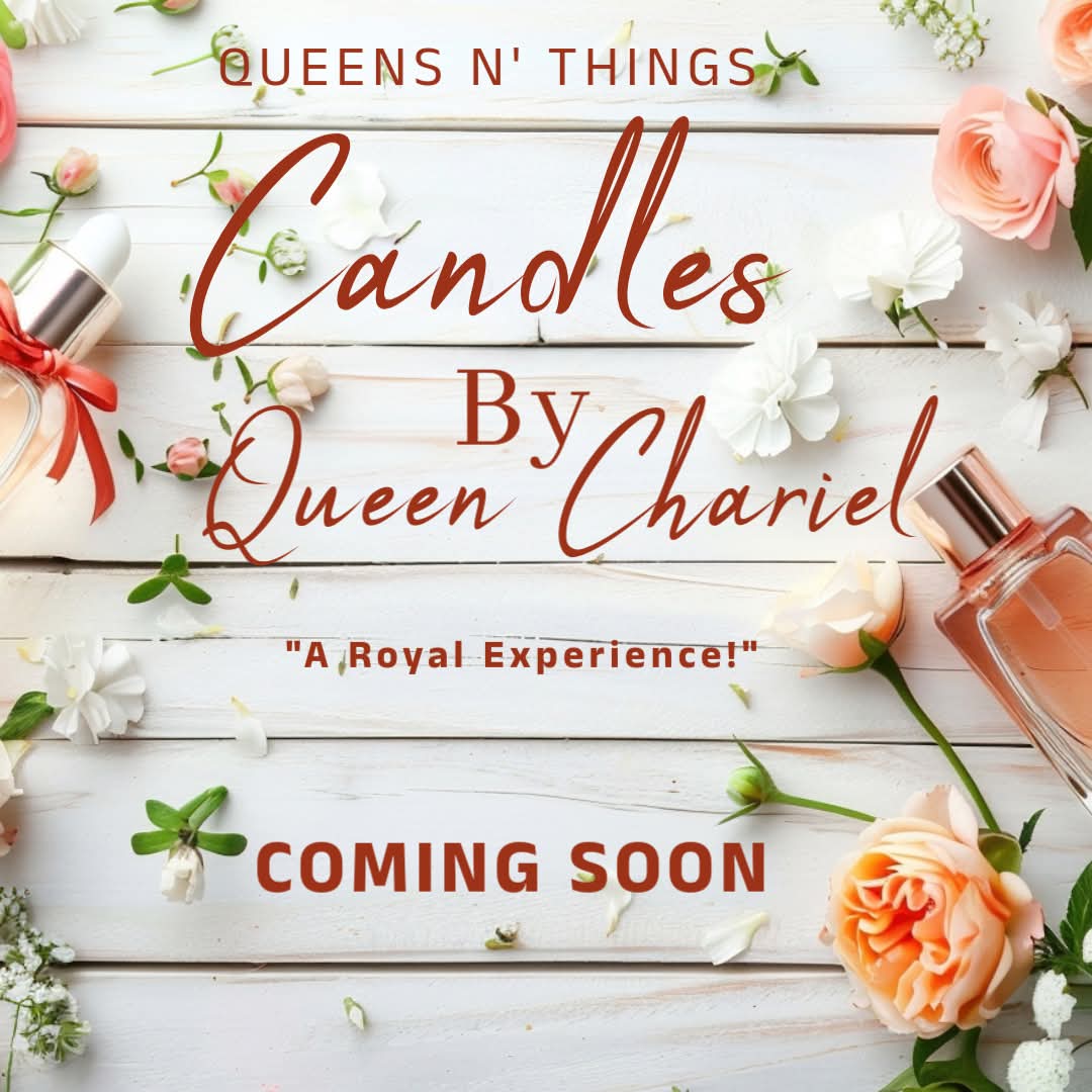 👑👑Enter the Queendom👑👑: COMING SOON..............

QUEENS N' THINGS Candles by Queen Chariel Dye! 

"A royal experience!"

Our soy-based, homemade candles will give you a "Royal Experience" every time you burn one.

#queendomnation
#worldwideradio
#fashionfuzionboutique