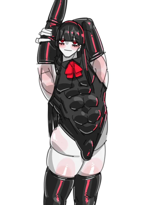 スケベ服をねりねりしようと思ったんだけど、いまいちパッとしないというか、あんまり普段と変わらない スケベ服の才能があんまりない ついでに腋の描き方もわからない