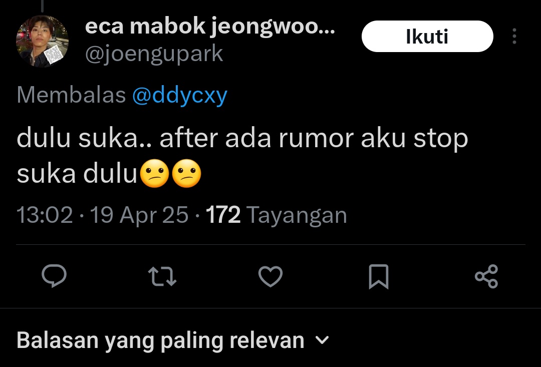 renebxebxe's tweet photo. Coba jelasin secara gambrang rumor apa permasalahan apa dan bermasalah seperti apa? @uwolfowl @joengupark @hharuharus
Sekalian tanggung jawab gih @ddycxy lu takutt idol lu dihujat sementara lu NYEDIAIN LAPAK buat IDOL GUE DIHUJAT https://t.co/jVcfHvcWqZ