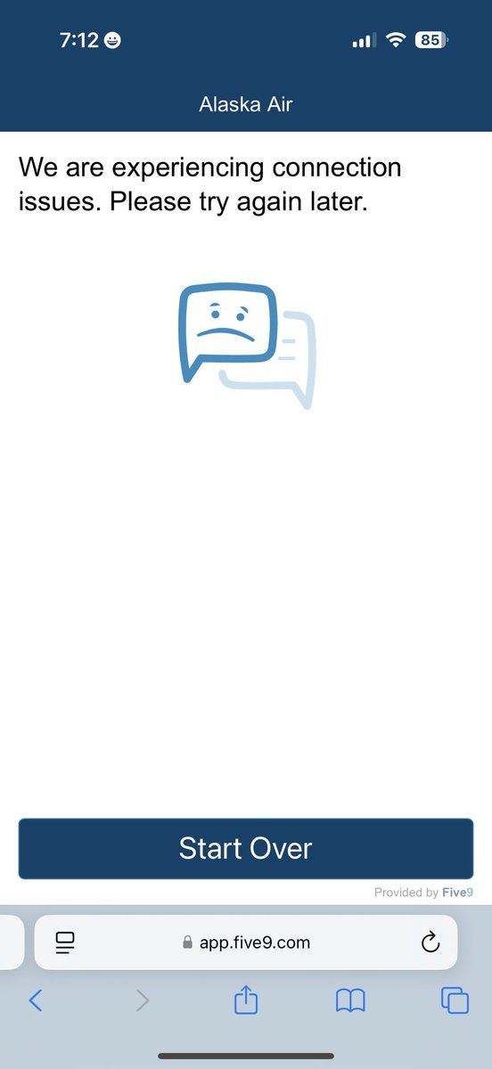 willygg88's tweet photo. @AlaskaAir Doesn’t work https://t.co/JBBtGZuT4k