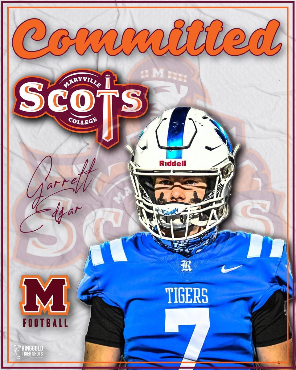 Huge week for two of our Tigers. 

Congratulations to <a href="/JacksonBlack22/">Jackson black</a> on committing to continue his education and baseball career at <a href="/BCLionsBaseball/">Bryan College Baseball</a>. 

Congratulations to <a href="/GarrettEdgar7/">Garrett Edgar</a> on committing to continue his education and football career at <a href="/MCScotsFootball/">Maryville College Football</a>. 

#EARNED!