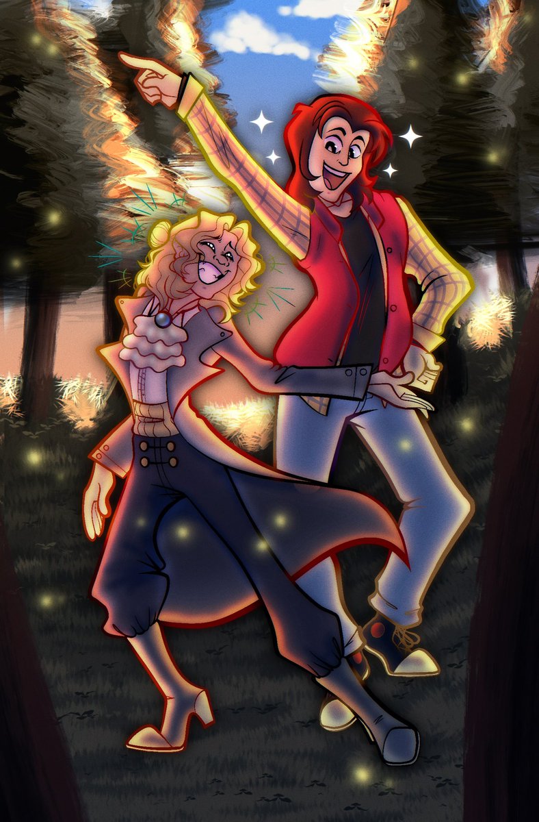 #Commission #art for the wonderful @/runnin-out-of-time on #tumblr !

Character on the right belongs to <a href="/DaffodilBud/">toonsies</a> !

#DND #oc #CYBERBYTE