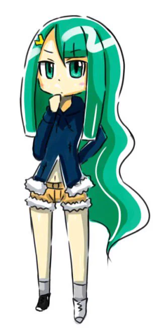 今回のBLCKLOUDSのジャケットのキャラですが、実はぼくが10年以上前に描いた、女児DTMerがワイワイするまんが「きゅうべーす!」のひとりを採用しましたまあ、その、共通してんの髪飾りと髪色くらいですが!!!!よろしくお願いいたします!!!!! 