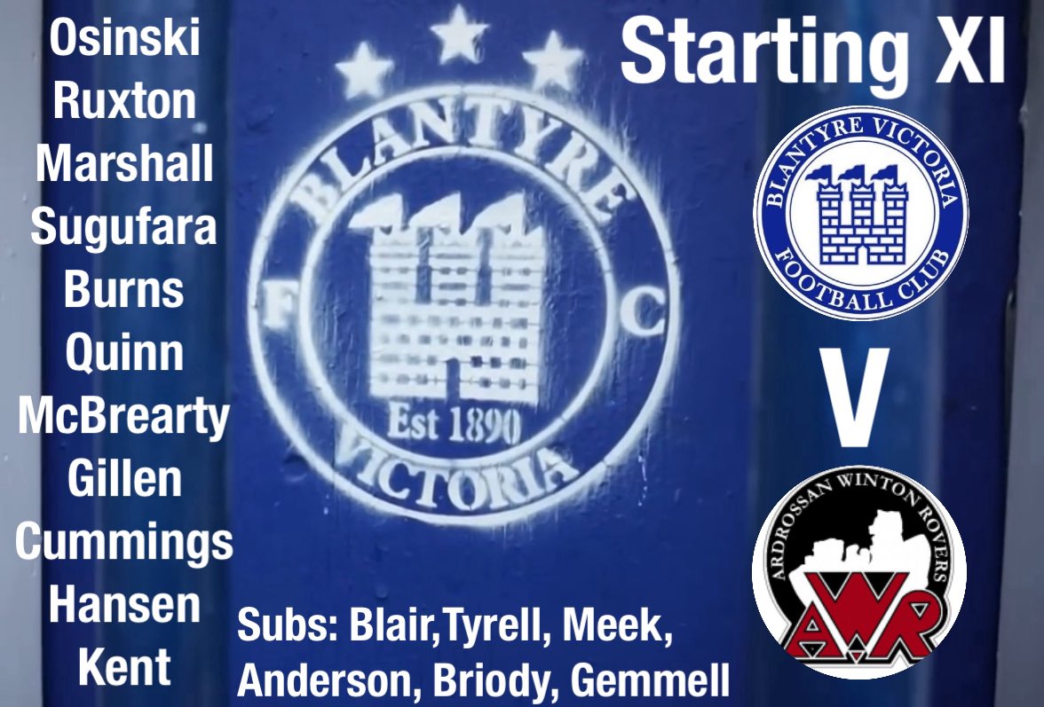 Starting XI 🔵⚪️