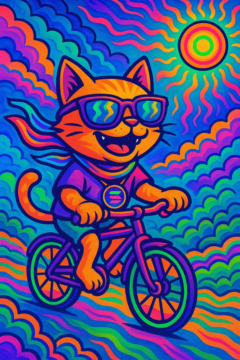 AnaCatTek's tweet photo. LucidSunshineDayDream
$LSDD 

#PumpFun #launch 0900 EST in memory of the #Swiss #Legendary #Chemist and a special #BicycleDay he had. 

Not a #memecoin, a #commemorative, #Tribute to #AlbertHoffmann 

#AnaCat won’t be launched on https://t.co/S6aP0B251X fwiw

T-minus 45 minutes https://t.co/g1uqpe4Xy7