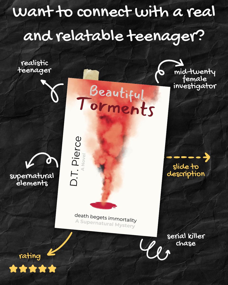 4DT_pierce's tweet photo. Author event today! Very excited to embark on my 2nd author event for Beautiful Torments. I’ll be setting up at a coffee shop. I’ll let you know how it goes!
Check out Beautiful Torments on Amazon, KU, and Barnes and Noble.
#WritingCommunity #author https://t.co/xzzoWY70Vt