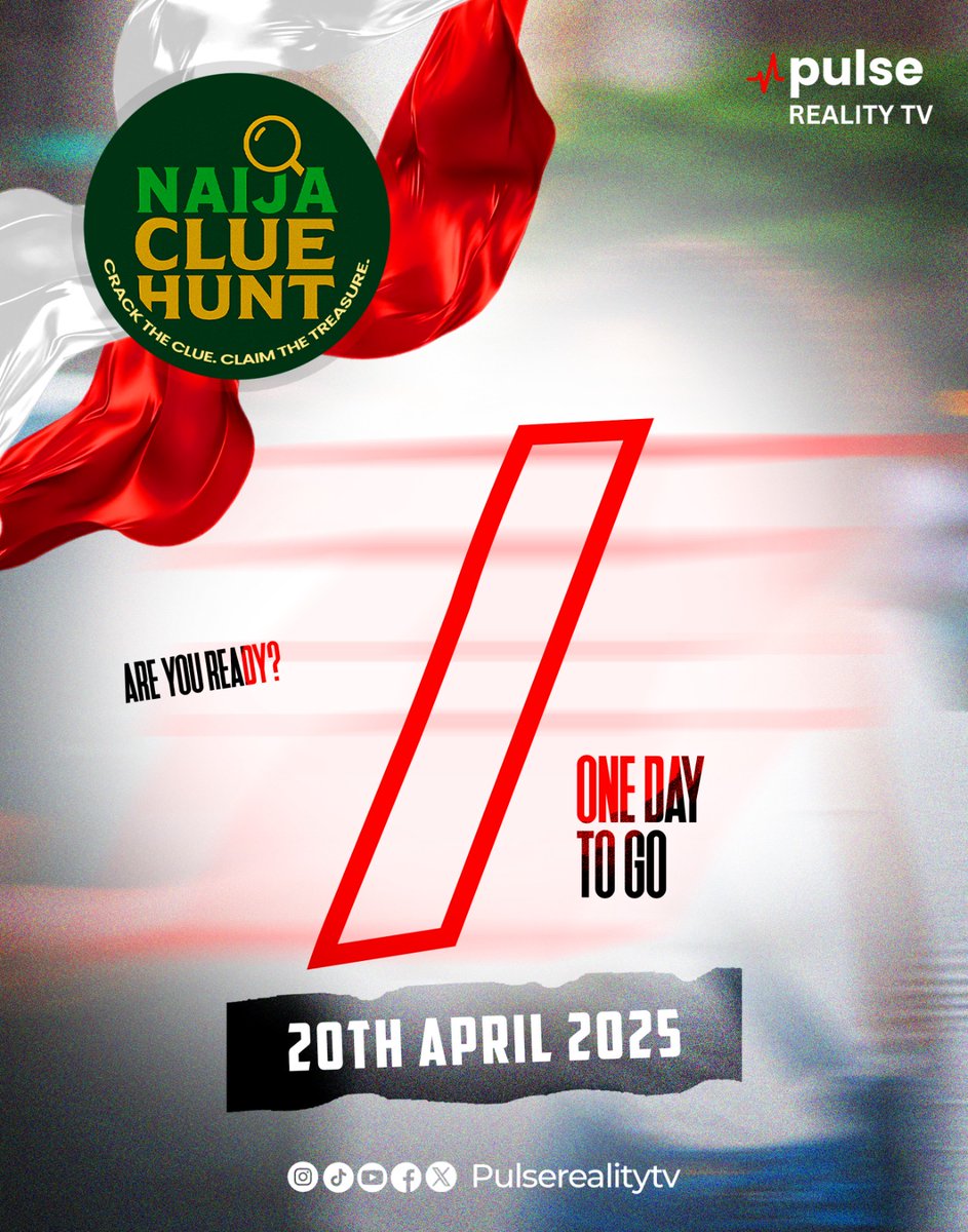 pulserealitytv's tweet photo. Just one day to go https://t.co/n1KE19Vw1d