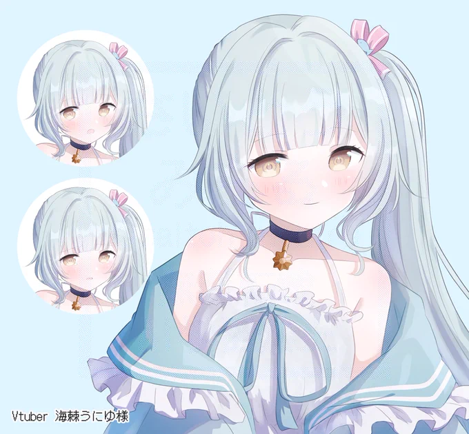 #Commission Vtuber海棘うにゆ様( )のお写真を撮らせていただきました✹ 
