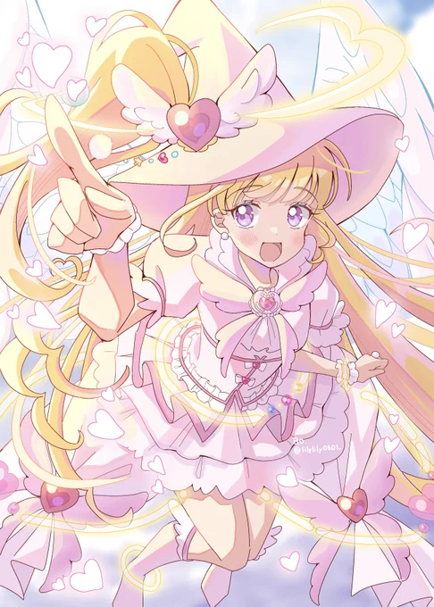 ハートフルスタイルっていいよね…だいすき。。。 #まほプリ衣装アンソロ 