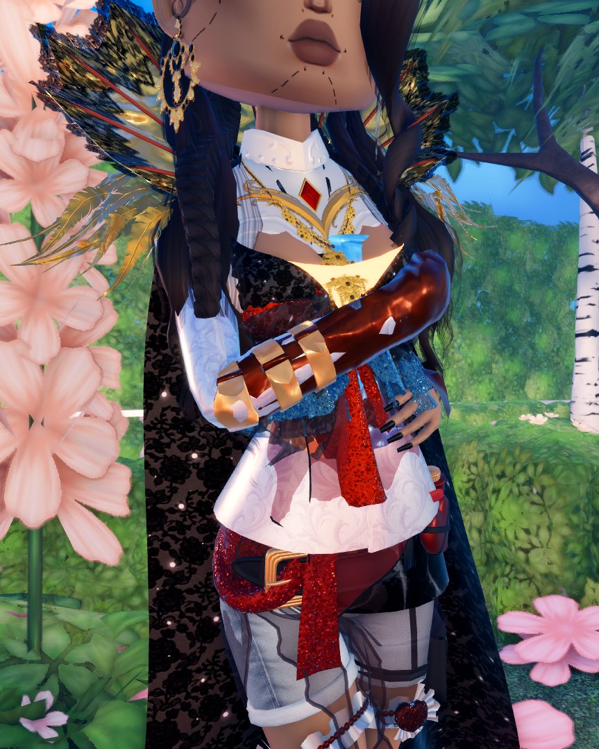 rinalyrr's tweet photo. . @_Dress2Impress @PlayOverwatch
// gamepasses used : custom makeup, vip, extra items

"rally to me!"

"PUT ON YOUR SUNSCREEN"

#brigette #illari #dresstoimpress #dti #overwatch https://t.co/AzPXwkw641