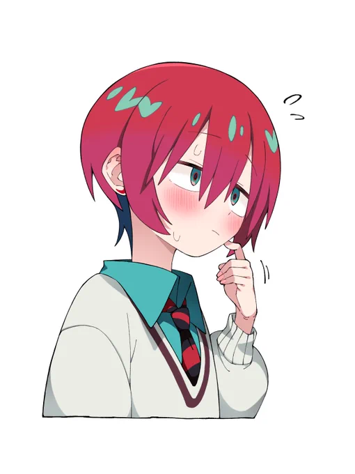照れマチュ色塗りました 