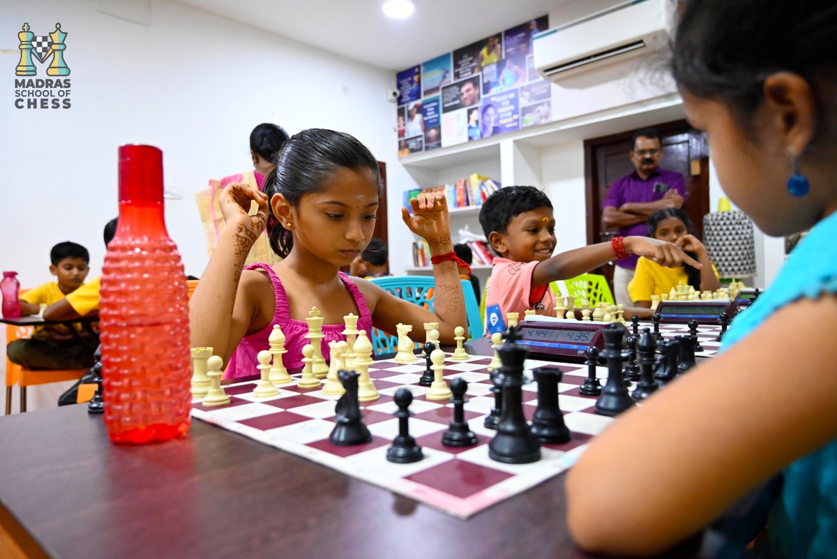 madraschess's tweet image. Join Madras School of Chess, Anna Nagar – where young minds master the game and grow smarter every move! 
#BrainBoost #LittleChampions #ChessKids #SmartMoves #AnnaNagar #madrasschoolofchess #Chennaichess #Chennai #ipl2025