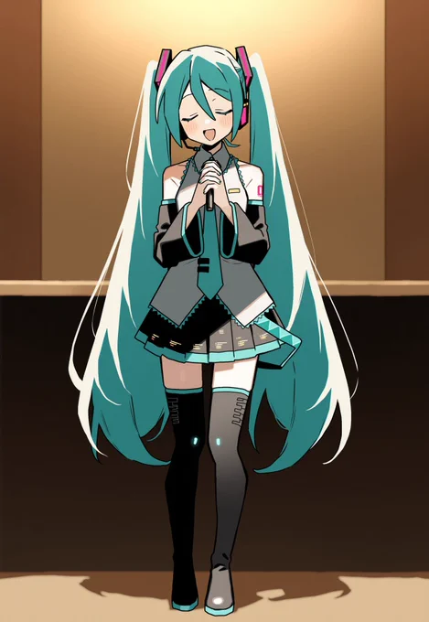 プロジェクトX初音ミクだった懐かしいー!あの頃は利き腕も健在でアナログで同人やってるときだったなー!サンクリで東方系ブースに座ってた時に初音ミクブースが斜め前に登場して時代を感じたなー!年寄り臭いがあの時はよかった… 