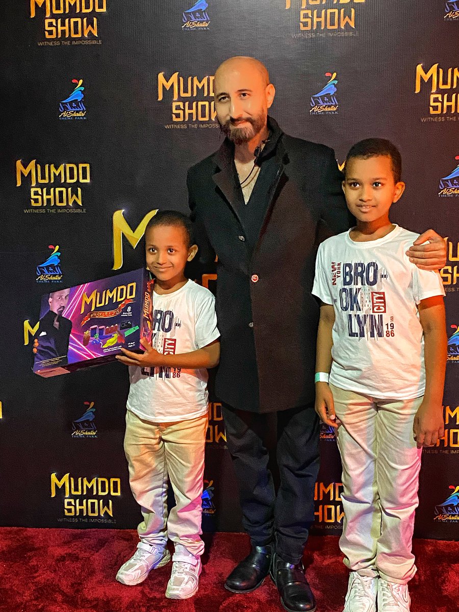 MumdoShow's tweet photo. شكرا جزيلا لكل ضيوفنا الاعزاء على حضوركم @mumdoshow 
شرفنا و نور المسرح بوجودكم 😍

لازالت عروض ممدوح موجودة على مسرح ممدوح شو الى نهاية شهر ابريل احجزوا تذاكركم الان 🎫
https://t.co/uVJFytSx0T

#magic #show #magicshow #illusionist #saudiarabiaً #jeddah #events #mumdo https://t.co/3yxCK5eaU7