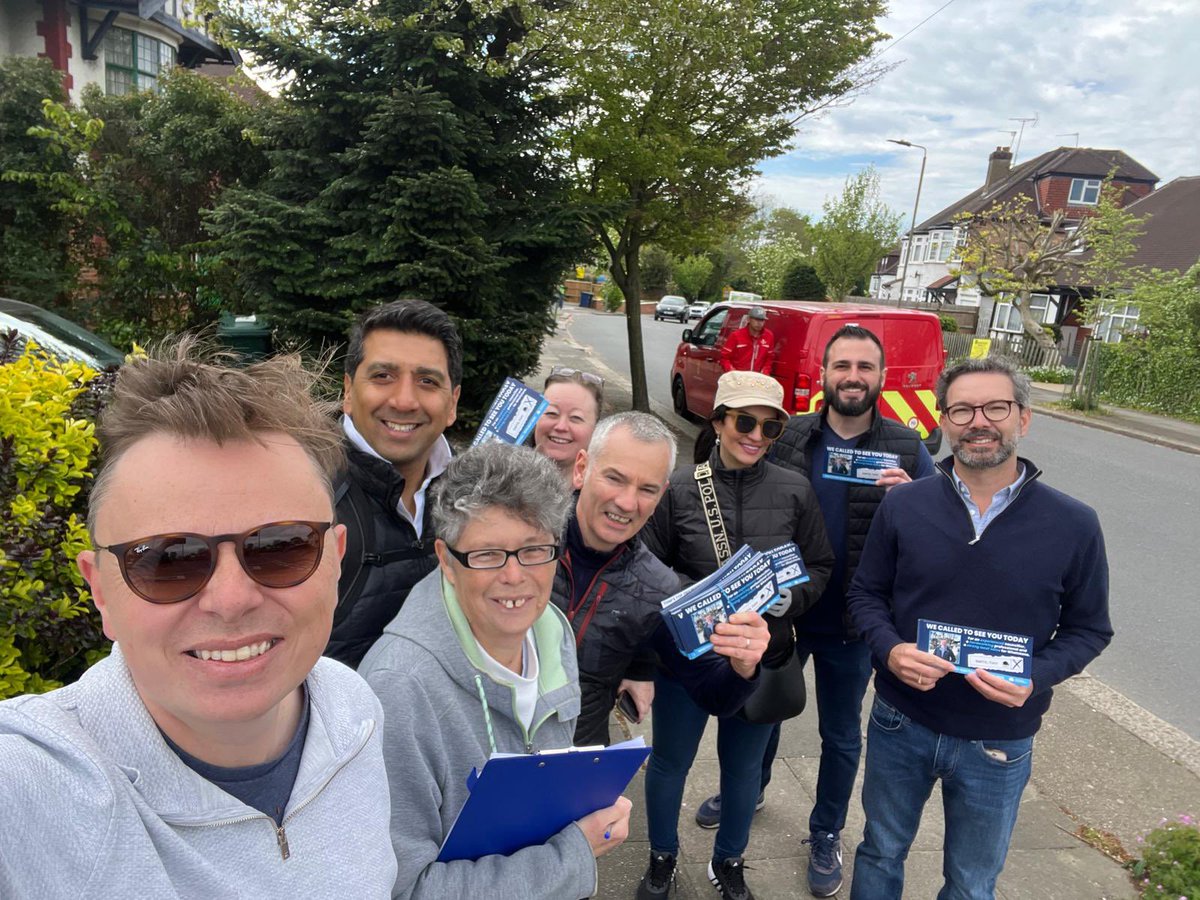 Great to be out again with Team Barnet for the Whetstone by-election! Barnet Labour have ruined this beautiful Borough and only Conservatives can save it! #whetstone