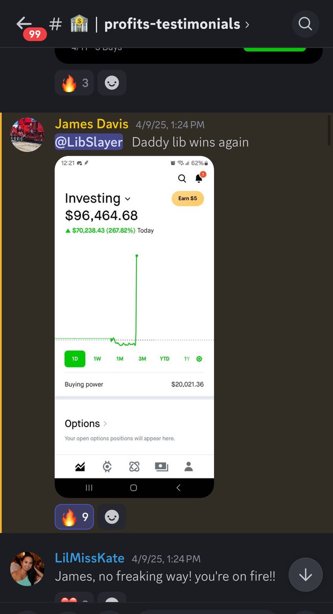 TickSlayer's tweet photo. I helped members turn $200 to nearly $100k in 1 whopping week. now they absolutely love me.

Now I’m mentoring 5 people from the comments.

LIKE + REPOST + COMMENT “MENTOR”

Winners announced this week! 👇
(Must be following to dm) https://t.co/N5aQVmcx4Q