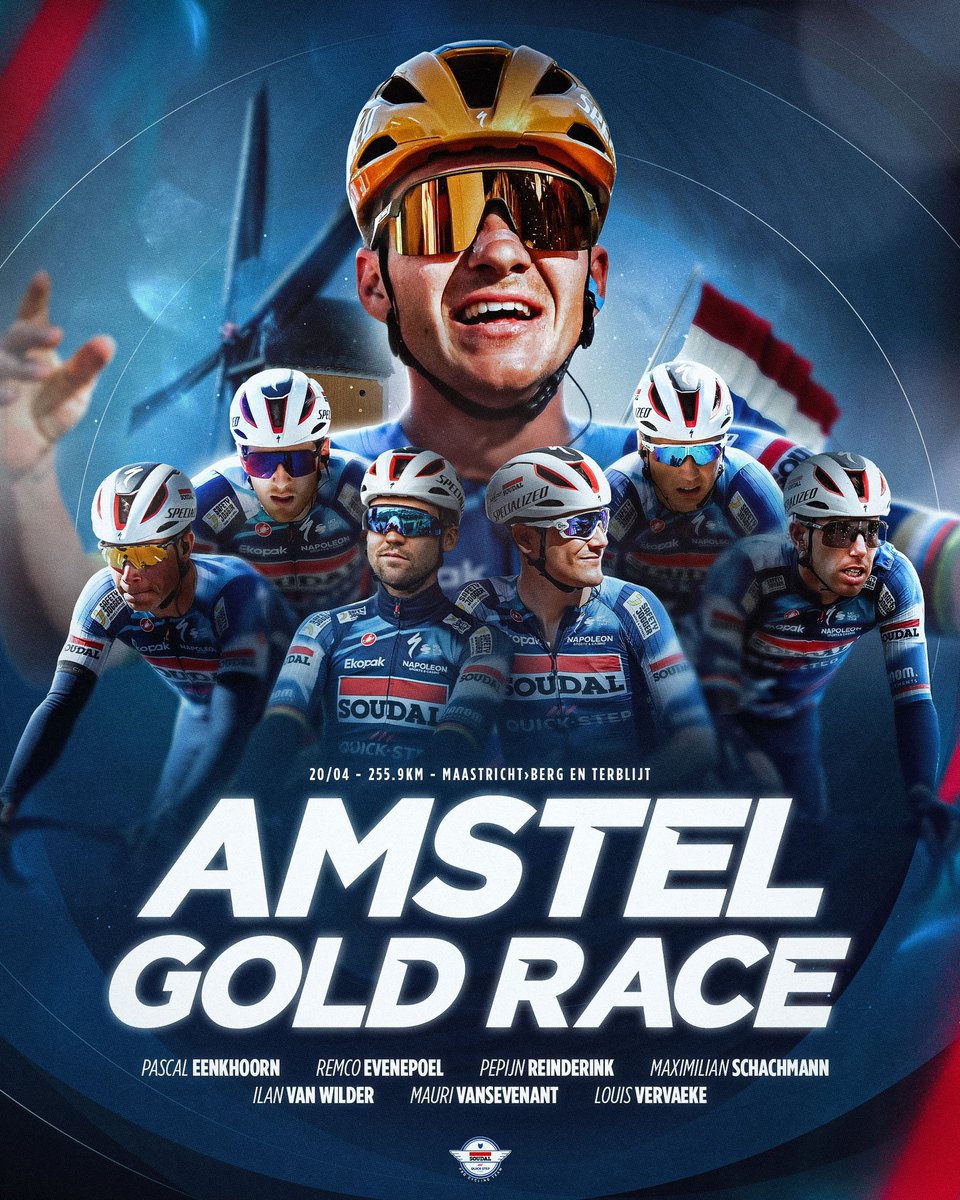 Soudal Quick-Step Pro Cycling Team (@soudalquickstep) on Twitter photo We are ready to get the Ardennes Classics underway this Sunday with <a href="/Amstelgoldrace/">Amstel Gold Race</a> 💥 We are ready to get the Ardennes Classics underway this Sunday with <a href="/Amstelgoldrace/">Amstel Gold Race</a> 💥