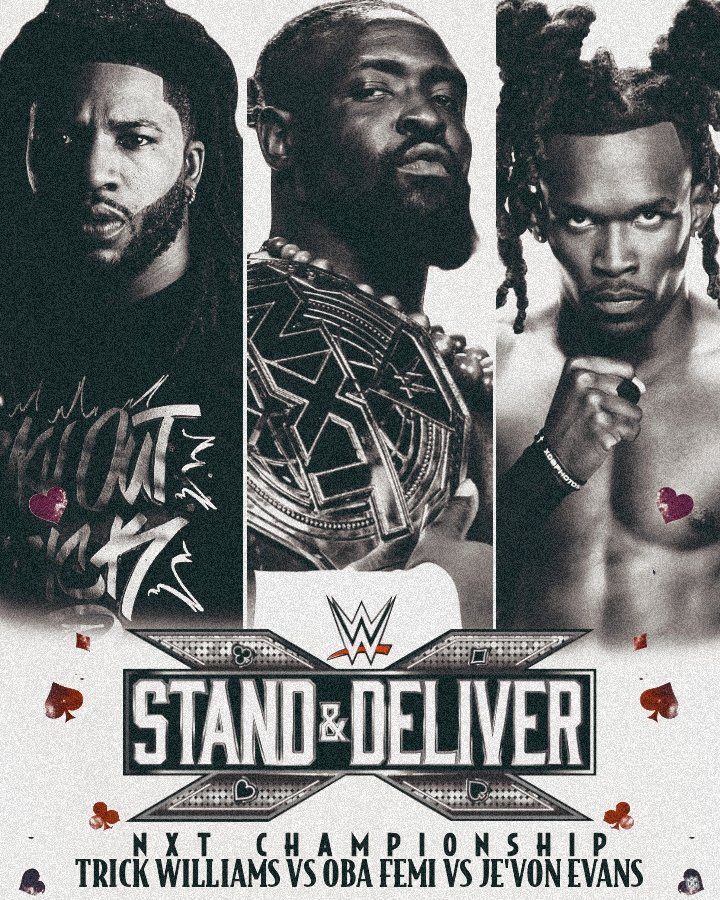 “The First Official Main Event Of Wrestlemania  Weekend…Trick And Oba Got Something Comin For Them” -Je’Von Evans #TheYoungOG #NXTYoungBlood #StandAndDeliver