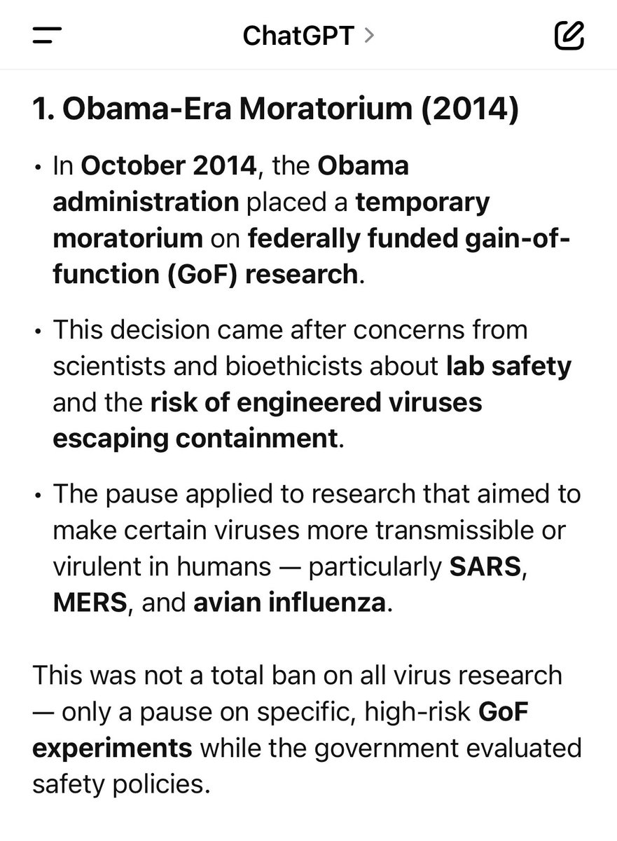 OfficialKruYME's tweet photo. @atensnut Trump is the one responsible for the Covid-19 leak because he’s the one who lifted the ban Obama had put on GoF researches. And the reason why the Trump Administration loves MAGA Loyalist is because they’re the most gullible people on this country. They don’t fact-check. https://t.co/nBOERHeL4G