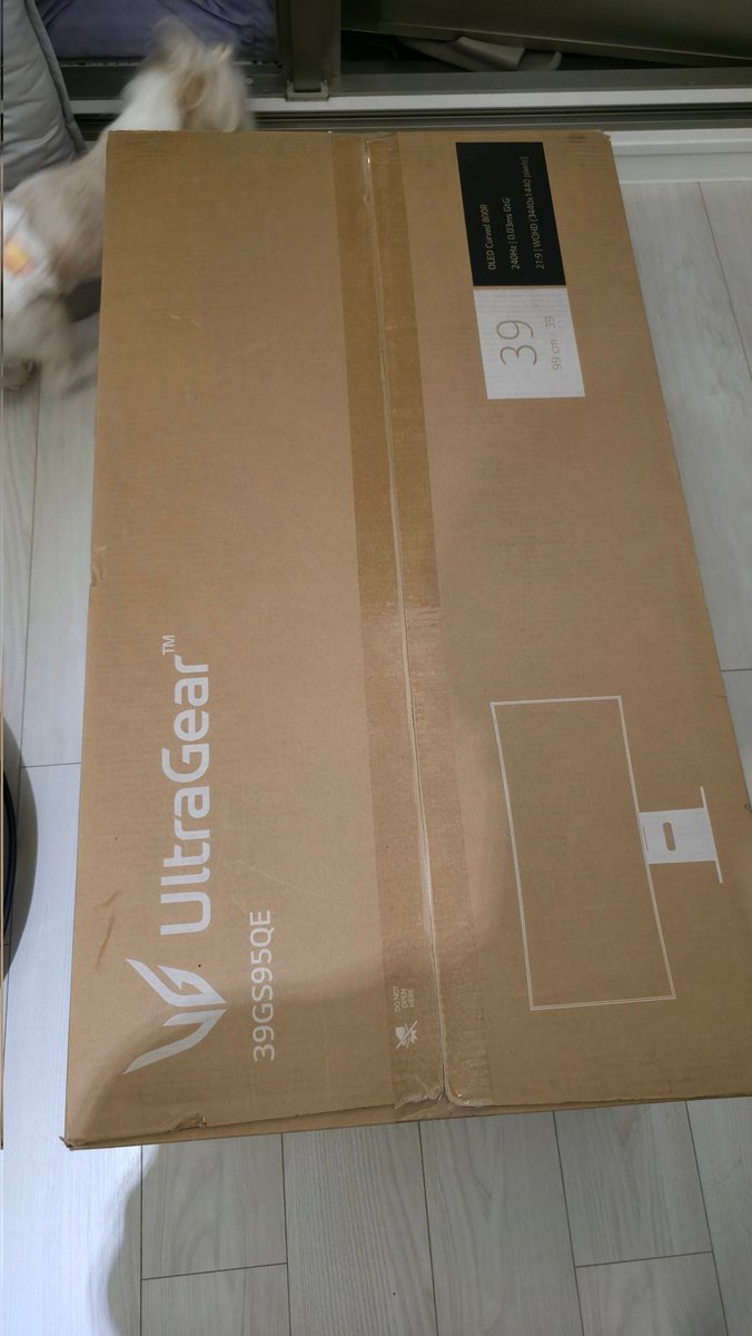 ばりえぐいこれ、
240hz
0.03ms GtG
1440pウルトラワイド
24万円しました😭