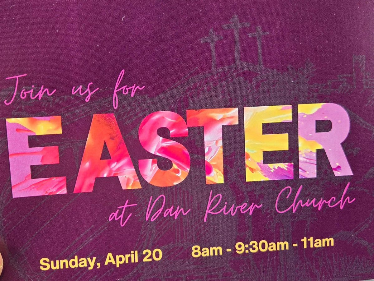 scottrandlett's tweet photo. Saturday was a day of silence but Sunday is almost here. Join us tmrw at Dan River Church as we celebrate the greatest day in history. This is the one service you don’t want to miss. It’s not too late to invite someone. We even added an 8am. (You can join us online at 9:30 or 11) https://t.co/1kVIYkJB76