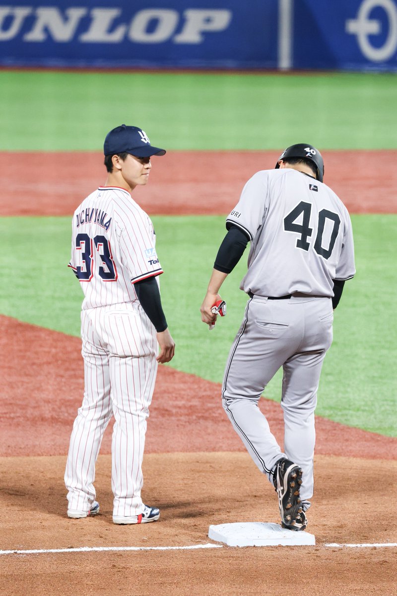 _pbym_'s tweet photo. 2025.4.18 明治神宮野球場

#swallows #内山壮真 #giants #中山礼都 https://t.co/uwFvF9TaIv