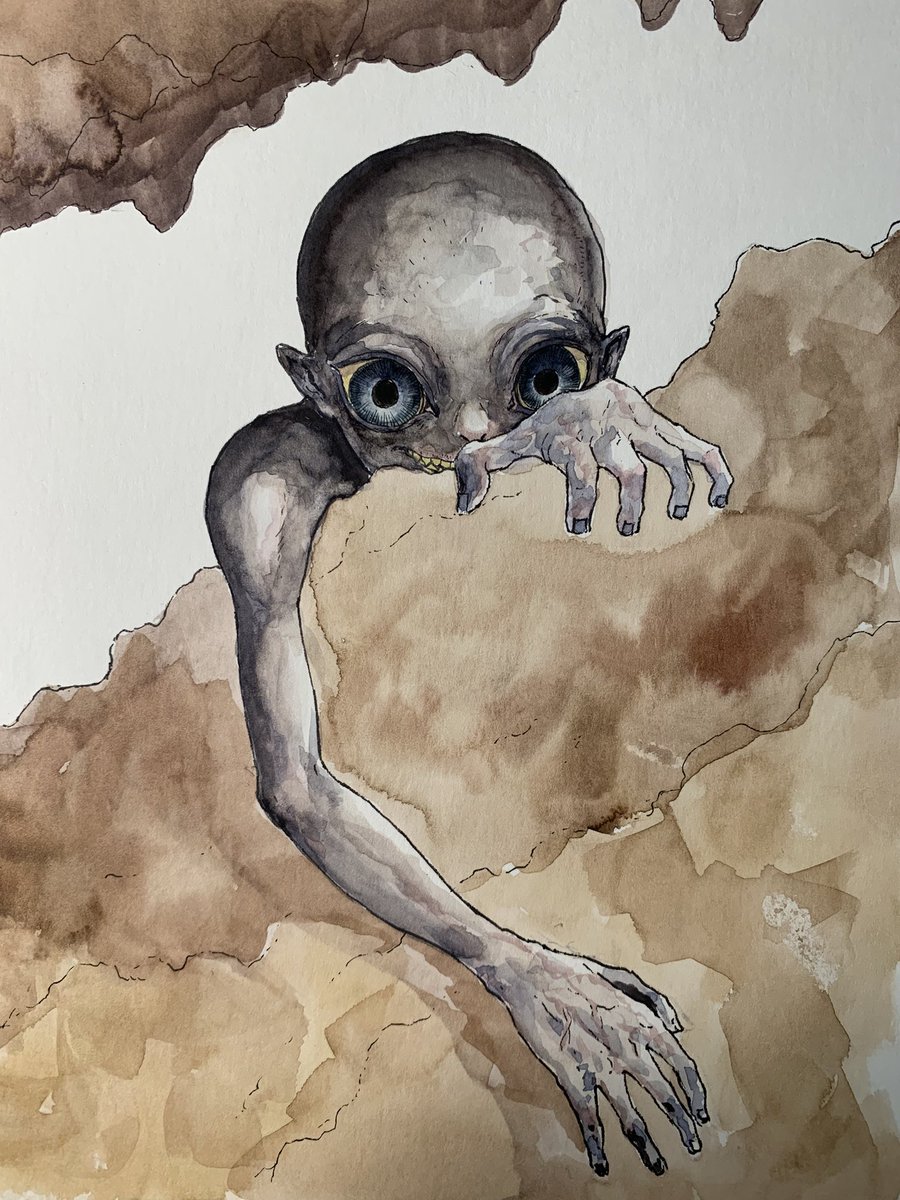 表紙はこのように描きました!
洞窟人間1巻発売中です❗️ 