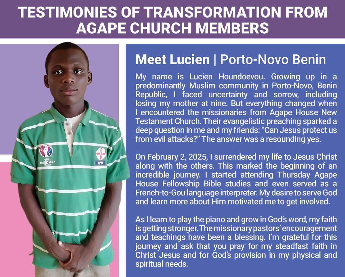 Easter hope is alive! Check out some more inspiring testimonies from our latest newsletter and celebrate the resurrection of Jesus with us!⁠
⁠
To see the whole newsletter, go to: agapegospelmission.org/blog⁠
⁠
#ResurrectionPower #EasterTestimonies #EasterJoy #GoodNews
