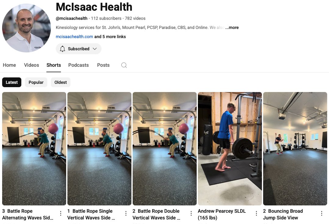 MichaelRMcIsaac's tweet photo. Wow. Our #ExerciseVideos (782 videos) have over 78,000 views on #YouTube. Be sure to subscribe! Impressive!!
LINK: https://t.co/gdf2DsqWCM https://t.co/77PCXvWNB9