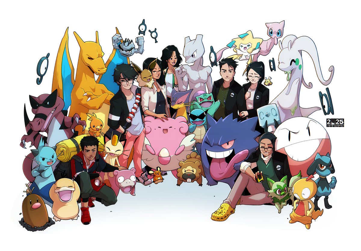 baekun_art's tweet image. Pokémon Trainers II
..
@Pokemon
#Pokemon #pokemonfanart #pokemontrainer
