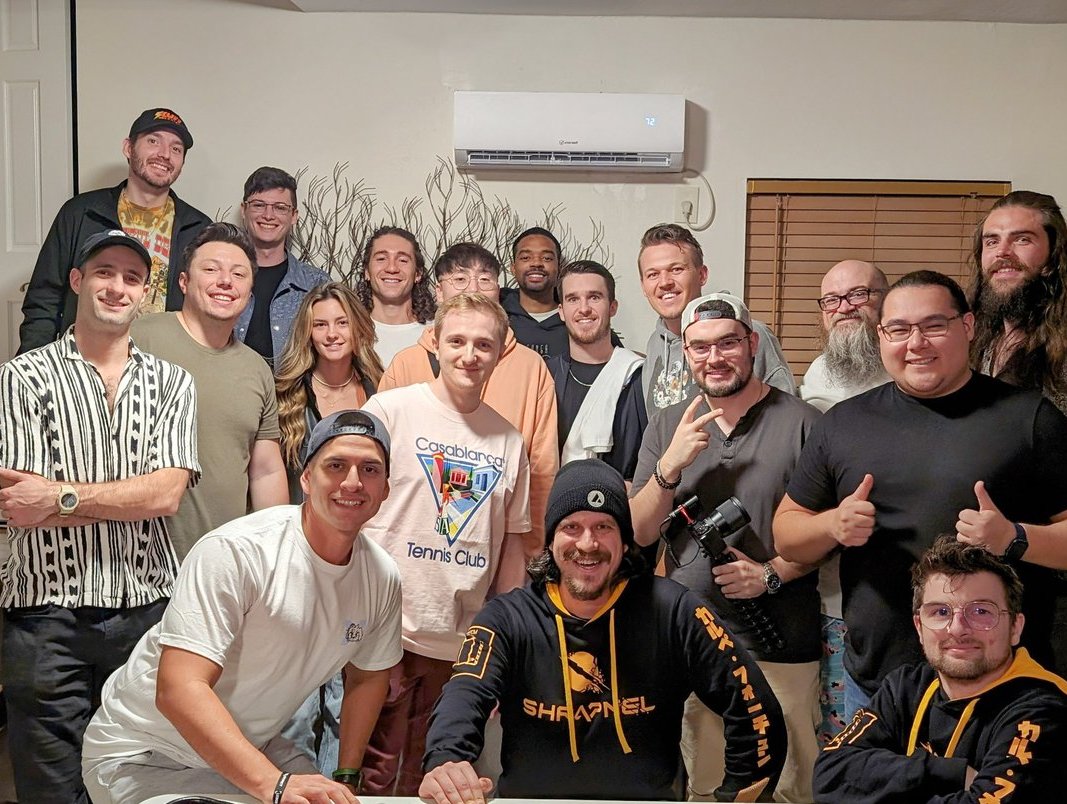 Web3 Gaming is Inevitable

(This is probably the only large group photo at a crypto event I have where not 1 person has scammed or rugged...lessons in there.)