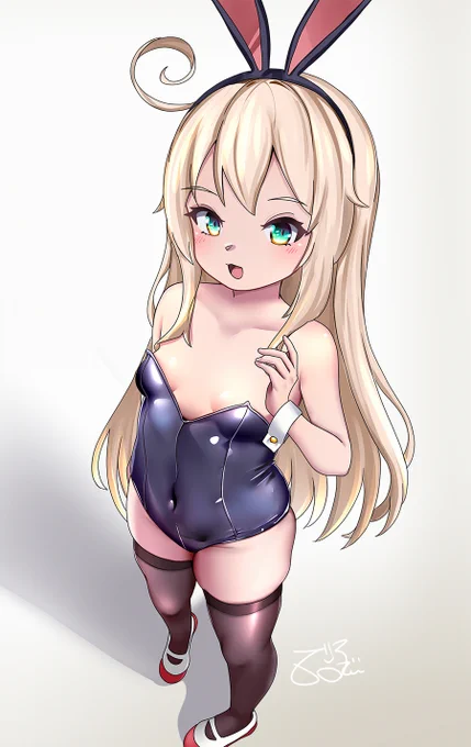 アルバコアちゃんバニー#アズールレーン#Azurlane 