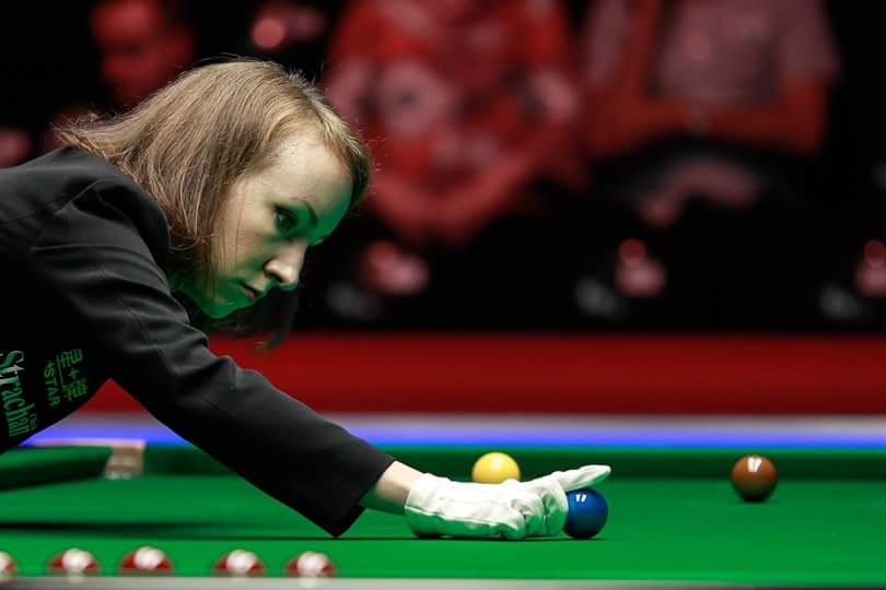 KevinDabrowsk10's tweet photo. Wishing Małgorzata Kanieska a wonderful day on her Crucible debut day 🙌 https://t.co/yjOQkg9roB