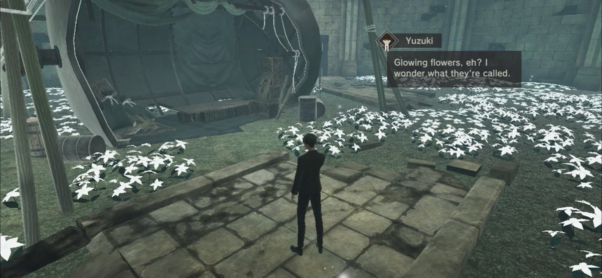 PertinentWriter's tweet photo. I remember fondly the moment I found the shack. I just stood there, listening to the music, taking in “Kainé’s Salvation”.

I keep a recording, simply standing there.

#NieRReinMemories https://t.co/F6AO400vyv