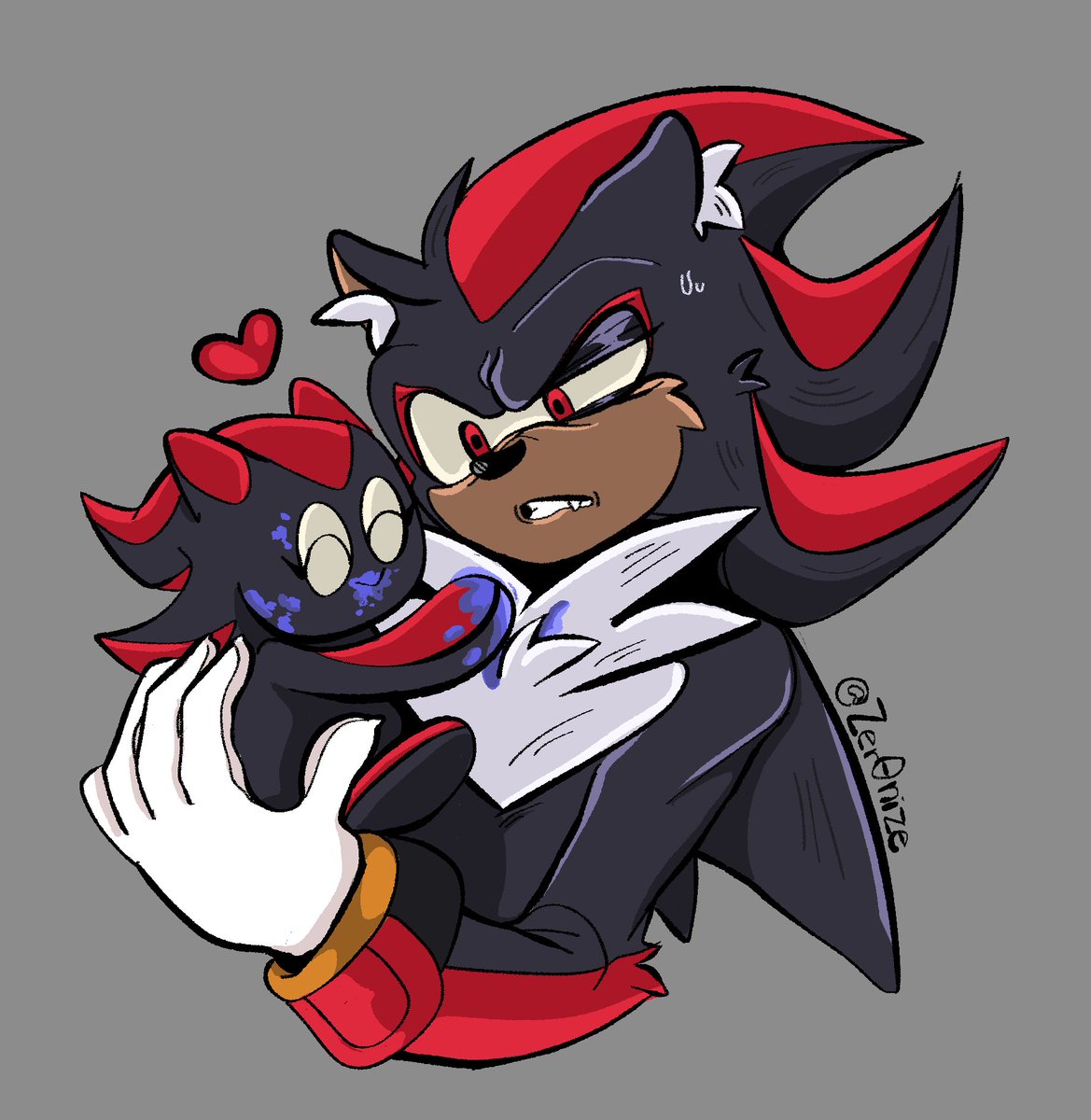 Zer0nize's tweet photo. she really likes blueberries
#ShadowTheHedgehog https://t.co/iaFUgBeEQf