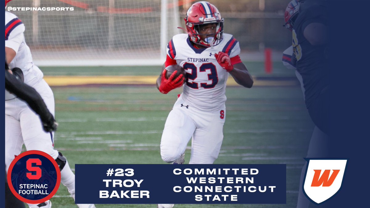 Stepinac Athletics (@stepinacsports) on Twitter photo Congratulations to Troy Baker & Family on your commitment to Western Conn State Football. <a href="/troyb2236/">Troy Baker jr</a> <a href="/WestConnFB/">Westconn Football 🐺</a> <a href="/CoachHennessy73/">Coach Henny</a> Congratulations to Troy Baker & Family on your commitment to Western Conn State Football. <a href="/troyb2236/">Troy Baker jr</a> <a href="/WestConnFB/">Westconn Football 🐺</a> <a href="/CoachHennessy73/">Coach Henny</a>