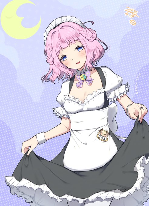 メイド蛍
なんか髪型難しくないすかこの子 