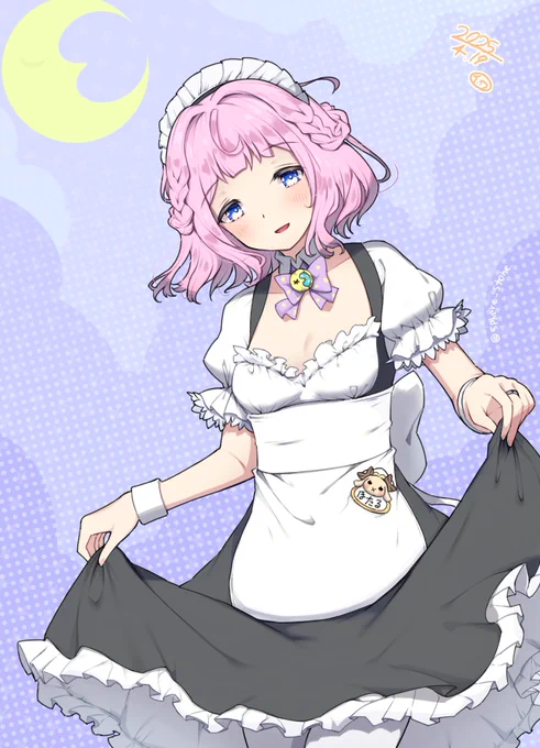 メイド蛍なんか髪型難しくないすかこの子 