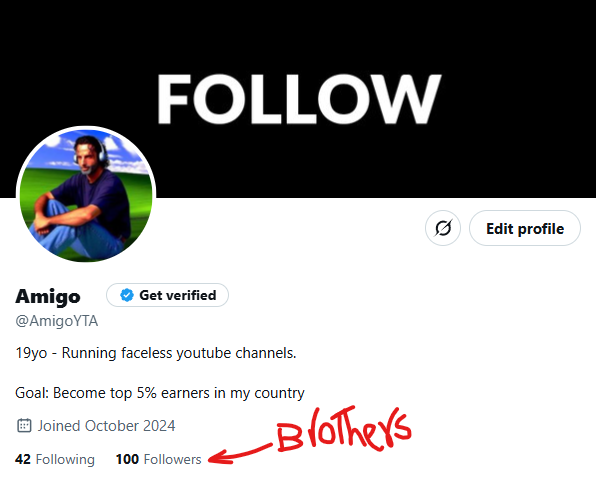 100 Brothers ❤️

It's a long road.

I'm just starting my journey.