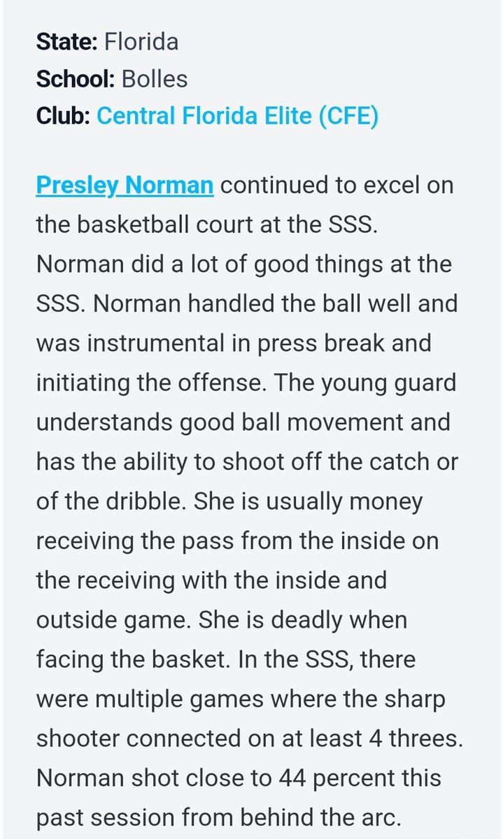 presley norman (@presleynorman24) on Twitter photo Thank you so much <a href="/hunterkeithl/">Keith Catfish Hunter</a> for writing about the whole team! 💙🖤We are expecting great results‼️ Thank you so much <a href="/hunterkeithl/">Keith Catfish Hunter</a> for writing about the whole team! 💙🖤We are expecting great results‼️