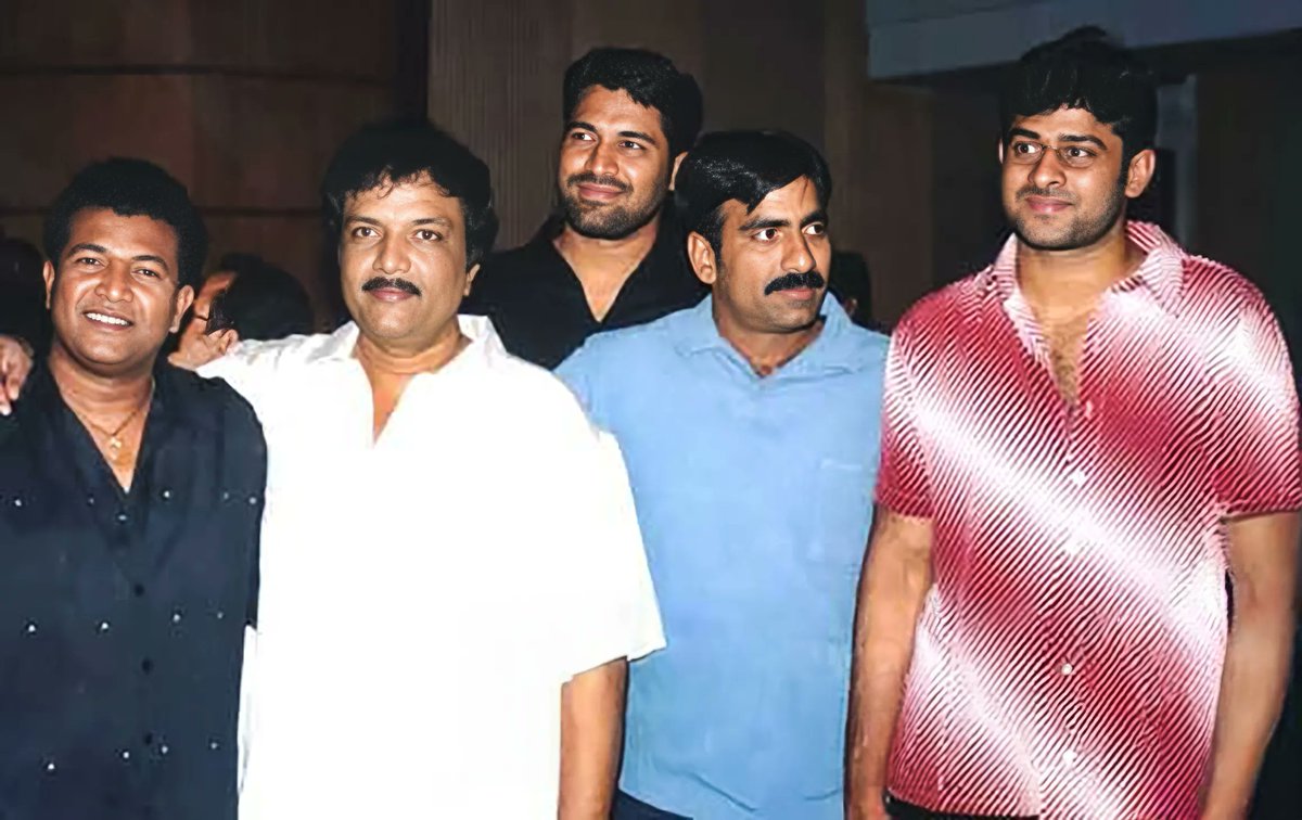 Telugu FilmNagar (@telugufilmnagar) on Twitter photo Rebel Star #Prabhas & Mass Maharaja <a href="/RaviTeja_offl/">Ravi Teja</a> at audio‑release of #AmmaNannaOTamilaAmmayi 🤩
#22YearsForAmmaNannaOTamilaAmmayi
#Asin <a href="/prakashraaj/">Prakash Raj</a> <a href="/konavenkat99/">KONA VENKAT</a> #Chakri #VaishnoAcademy #OnThisDay #TeluguFilmNagar Rebel Star #Prabhas & Mass Maharaja <a href="/RaviTeja_offl/">Ravi Teja</a> at audio‑release of #AmmaNannaOTamilaAmmayi 🤩
#22YearsForAmmaNannaOTamilaAmmayi
#Asin <a href="/prakashraaj/">Prakash Raj</a> <a href="/konavenkat99/">KONA VENKAT</a> #Chakri #VaishnoAcademy #OnThisDay #TeluguFilmNagar