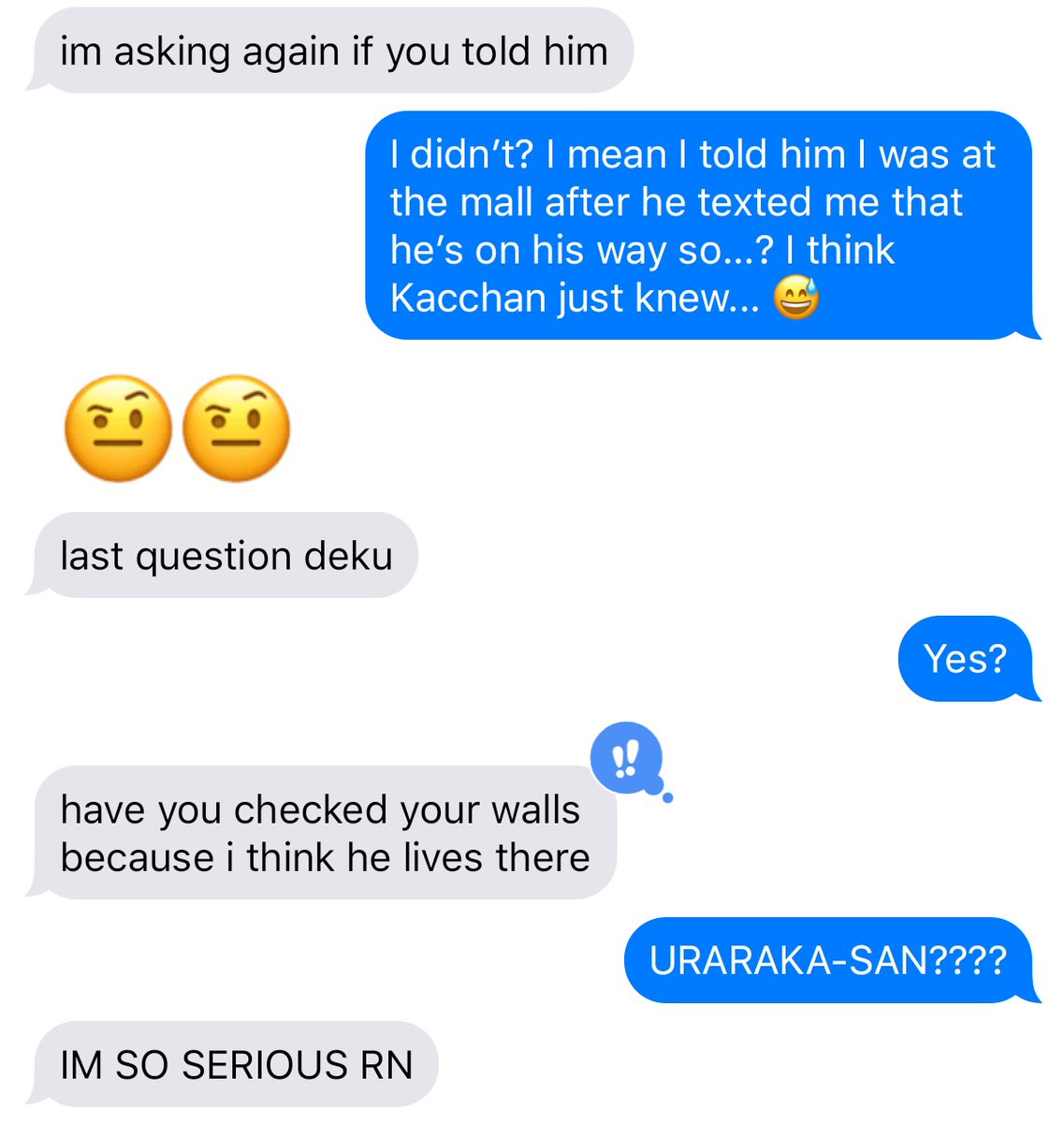 #bkdk socmed au where izuku has a good-natured “stalker” and everybody is aware of this... except for himself