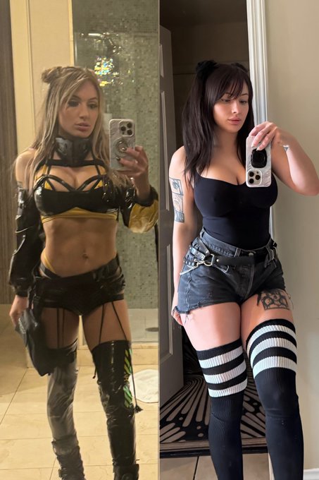 Liz Katz - May 2024 vs April 2025. 🙈 Has the thiccening Gone too far? 😅 https://t.co/z0lB5jEYyY