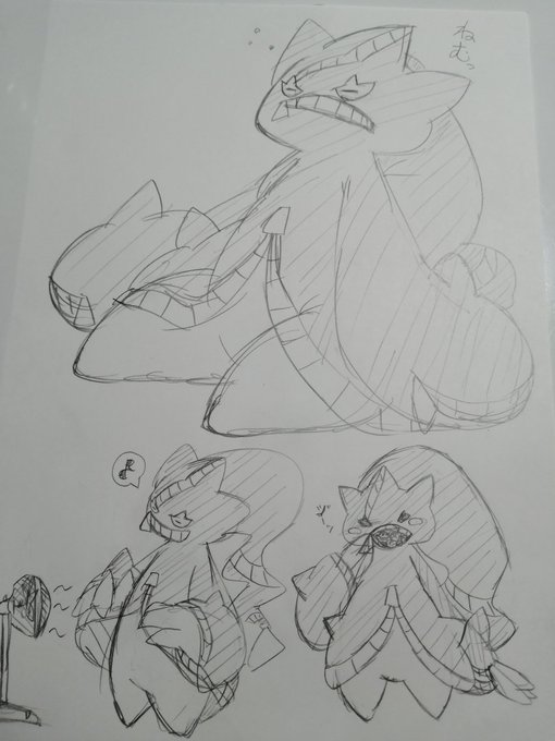 息抜きお絵描き
メガジュペッタ練習2 