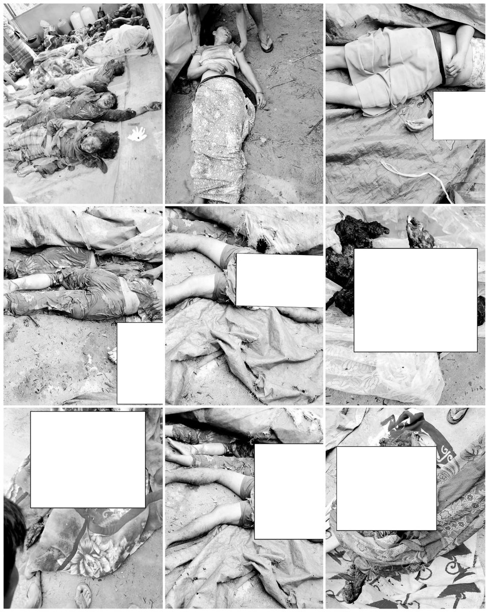 LeeDam_3's tweet photo. Tw//Death
The junta forces dropped bombs on a fuel station in Yay Htwet village,Thabeikkyin Tsp. A 3-year-old &amp; a 2-year-old were among the 13 people killed. Over 20 others were injured. The number of deaths may increase.
#WhatsHappeningInMyanmar 
#2025Apr19Coup
#WarCrimesOfJunta https://t.co/Xrg5gFuv0z