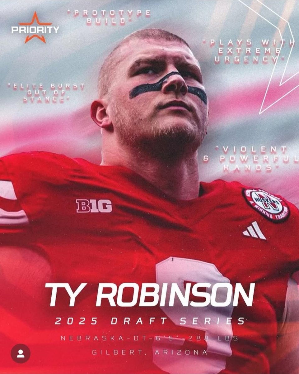 STYFL's tweet photo. Good luck to former STYFL player @t_rob1221  Ty Robinson with the upcoming NFL Draft. Can't wait to see where you go. Way to represent!
#styfl #styflalumni #NFLDraft https://t.co/jQ5JUDq4Xi