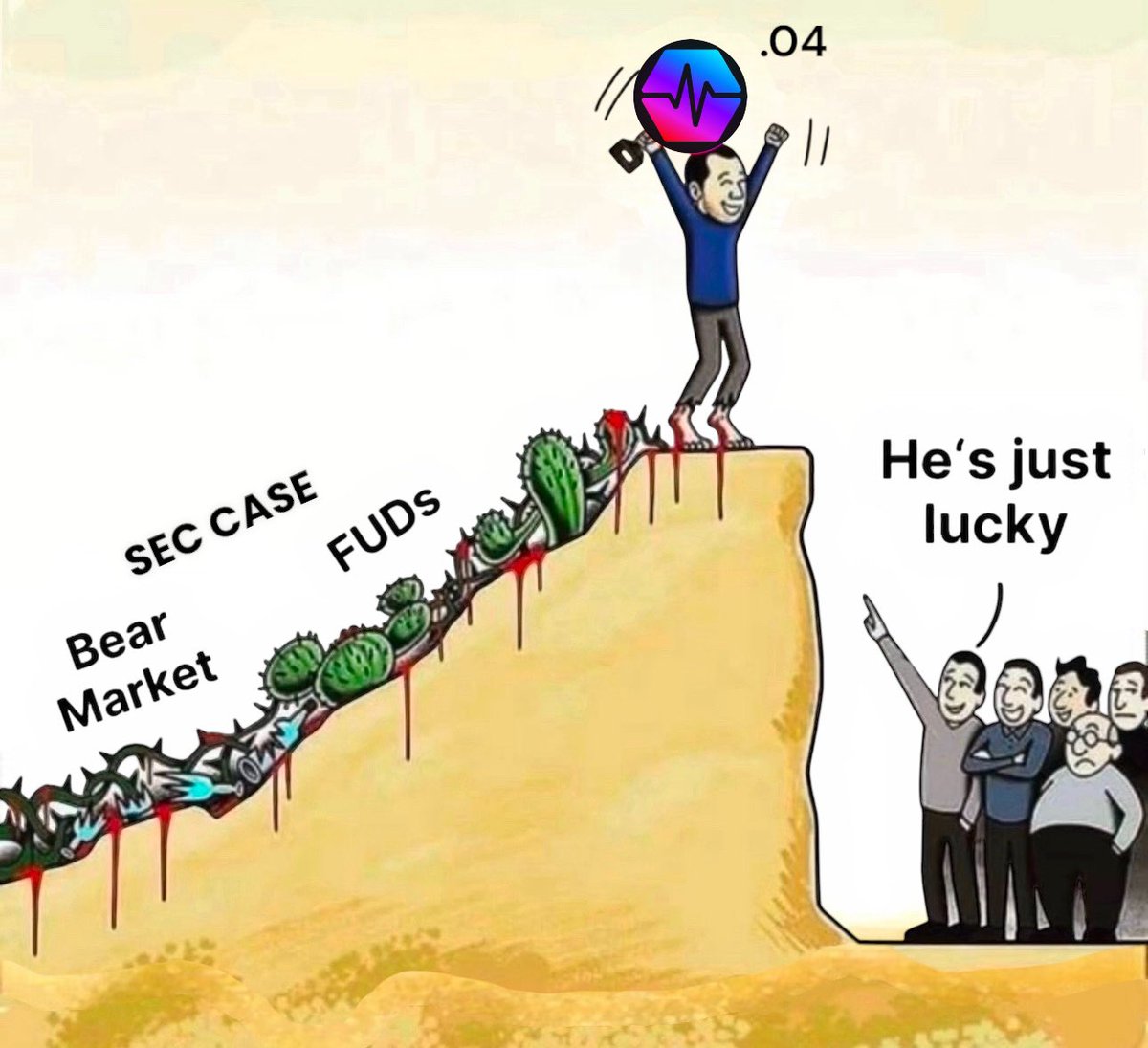 Soon, they will call us lucky! #PulseChain💹