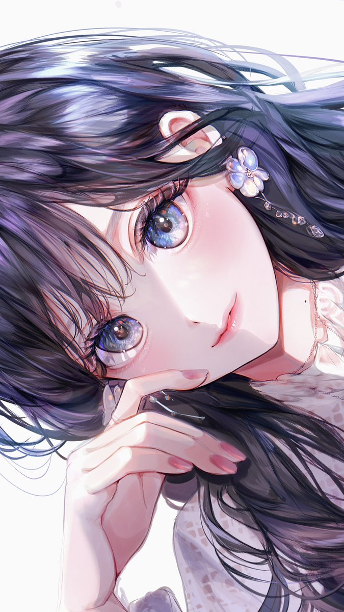 「顔面強いイラスト描くの得意です書籍、MV、アイドルのイラスト、メイク・美容系の広」|水鏡ひづめのイラスト
