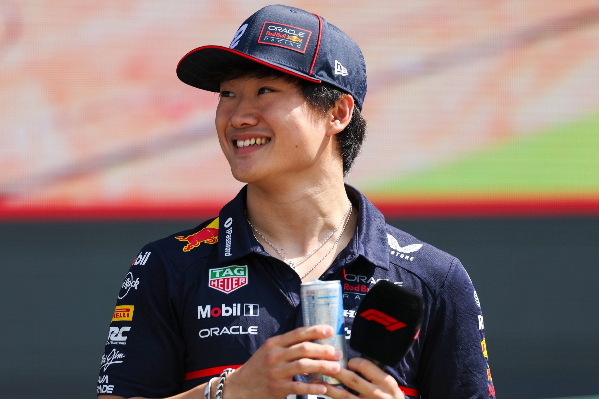 Yuki Tsunoda at the Fan Forum Tsunoda taming the 'cursed' Red Bull