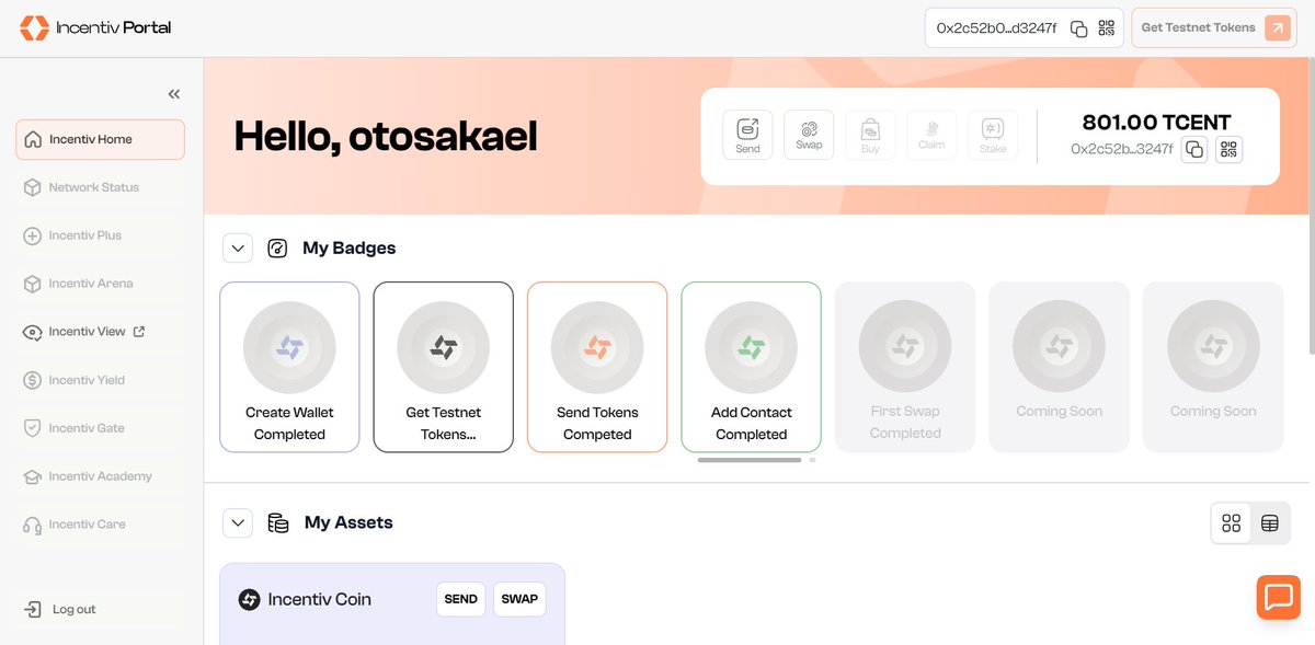 0xOtosakael's tweet photo. Diving into the Incentiv Testnet has been a game-changer! ๐ Seamless transactions, impressive speed, and a user-friendly interface make it a standout experience. Excited to see what the future holds! #IncentivTestnet #Blockchain #TechRevolution
@Incentiv_net https://t.co/USgvIlruAQ